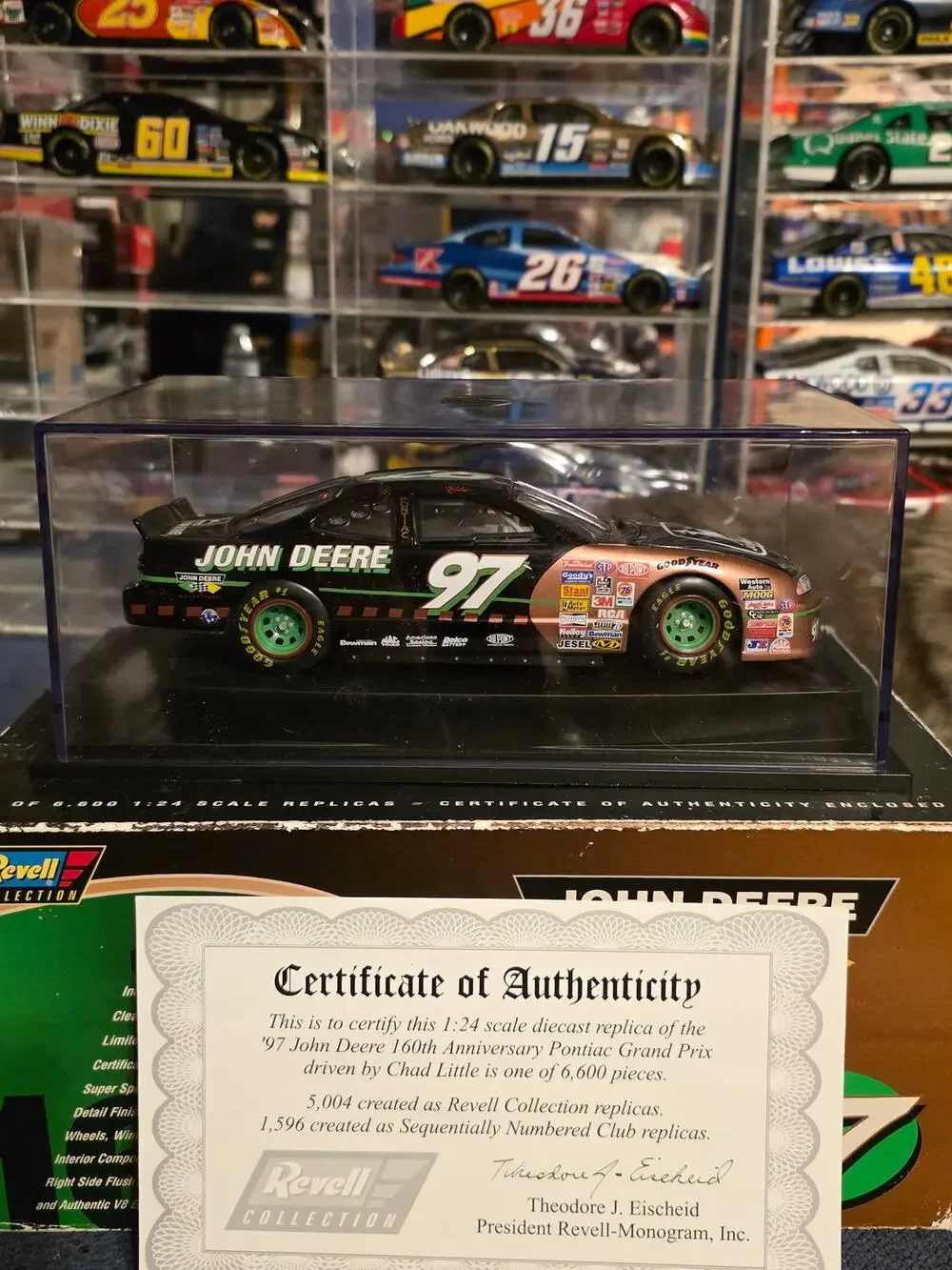 Chad Little #97 John Deere 160th Anniversary 1997 Grand Prix 1:24 Revell Nascar